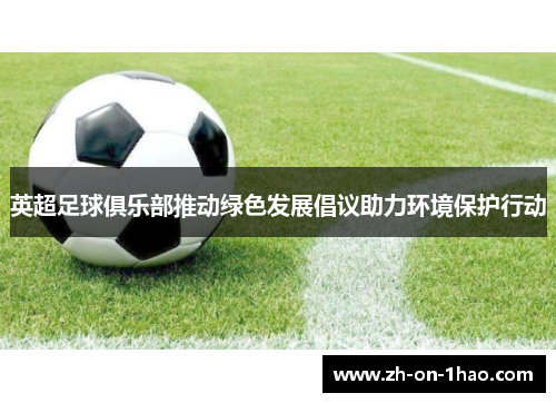 英超足球俱乐部推动绿色发展倡议助力环境保护行动